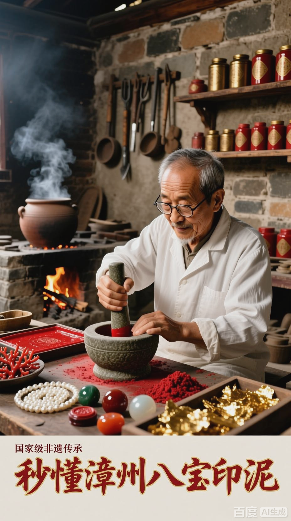 漳州八宝印泥,传承千年的文化印记