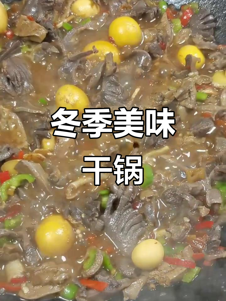 寒冬里,一锅酸辣鸡杂,暖心又开胃,下酒饭绝配!