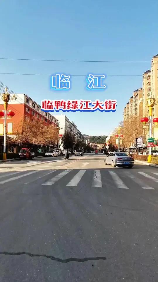 临江之鸭绿江大街,临江G331国道边境驿站