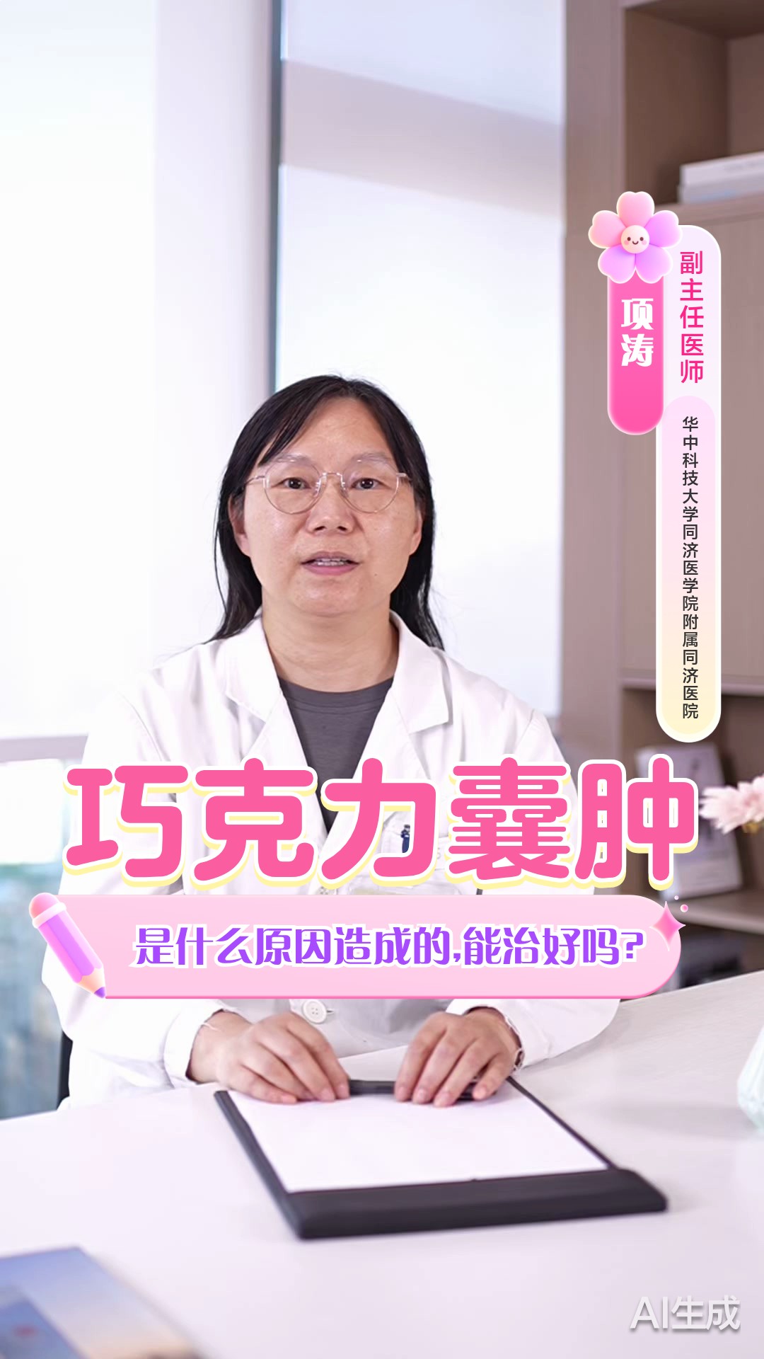 巧克力囊肿是什么原因造成的,能治好吗?