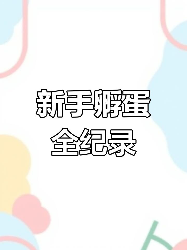 第一次孵化小鸭小鹅,紧张又期待的全程记录