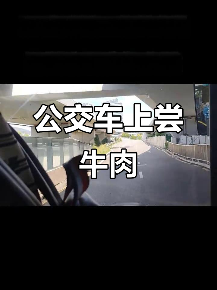 温州739公交车去湖岭吃牛肉,顺便逛一逛