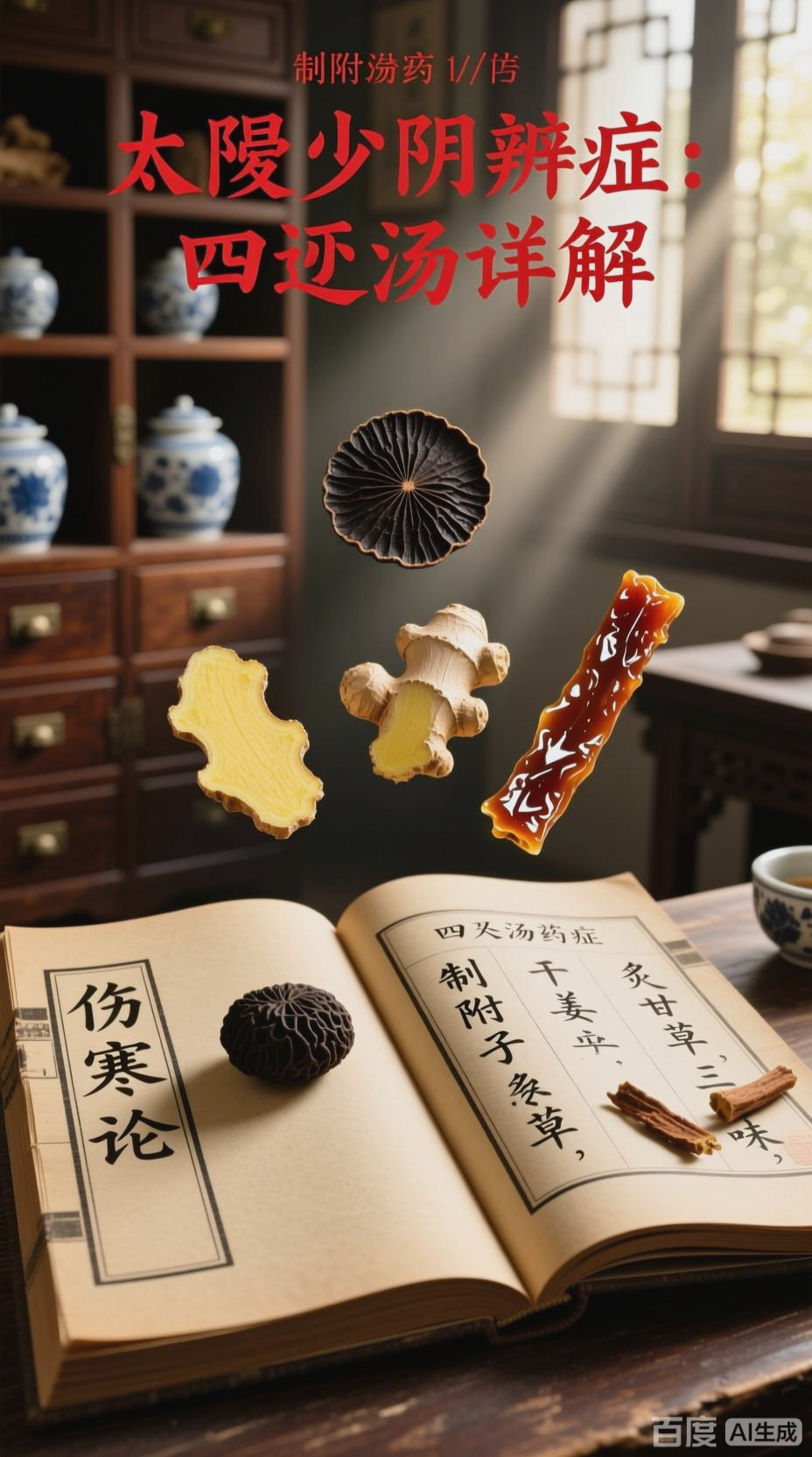 太阴少阴病与四逆汤的解析