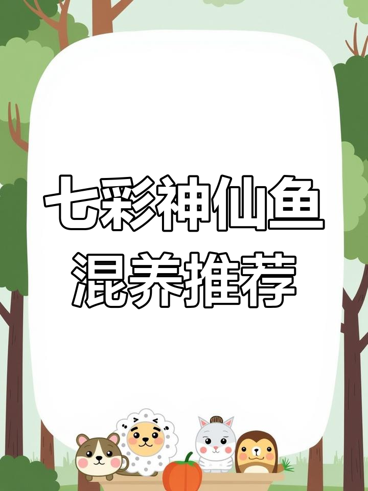 七彩神仙鱼与埃及神仙混养技巧,打造完美水族世界