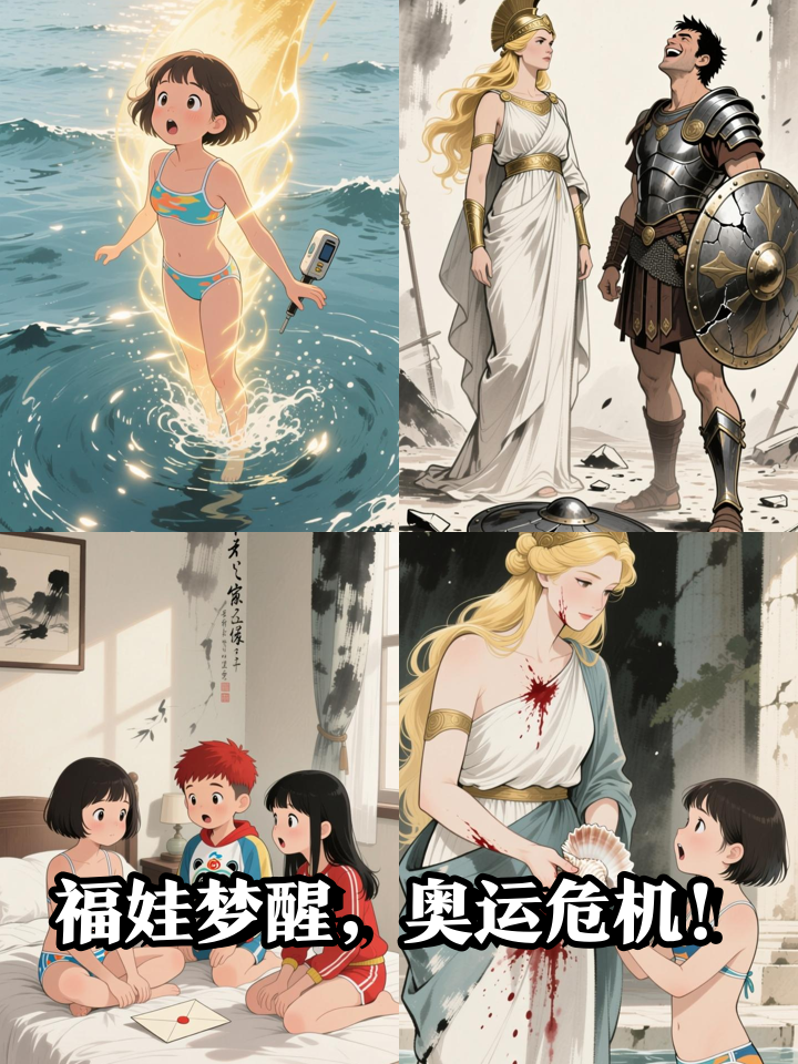 六岁福娃梦遇雅典娜，竟卷入百年奥运神秘任务