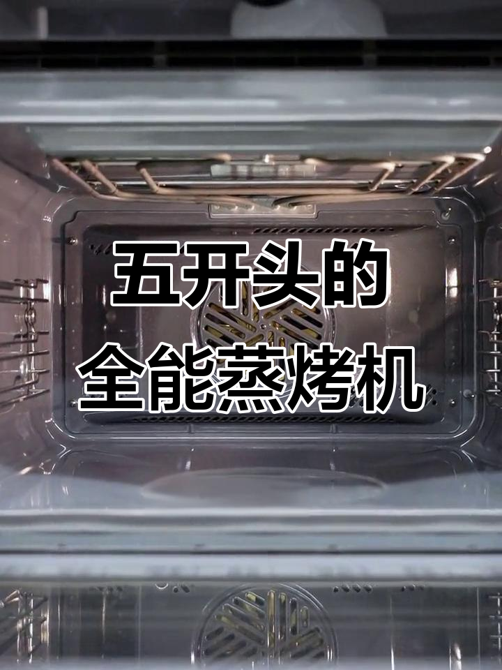 蒸烤一体机,五开头超值价!大蒸汽、三面环绕烘烤功能全具备