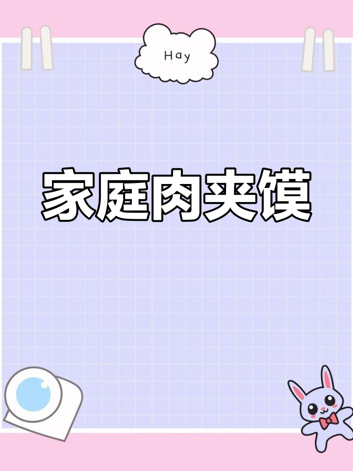 在家轻松做肉夹馍,简单又美味,手抓饼就能搞定!