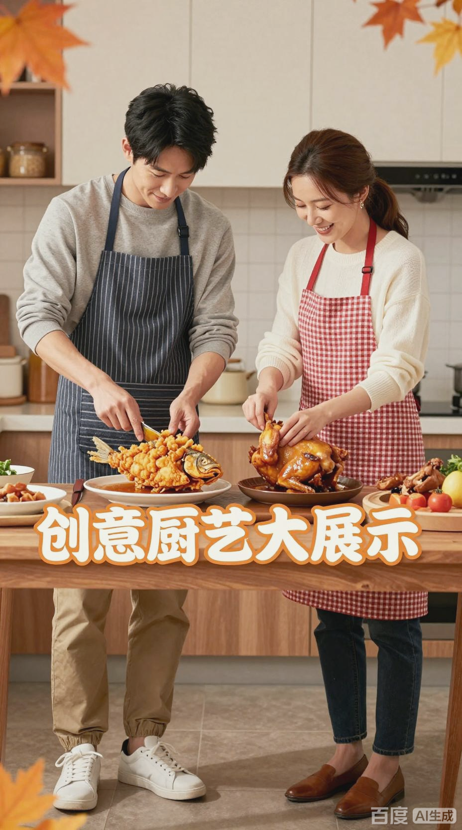 炸鱼炖鸡，创意菜获好评