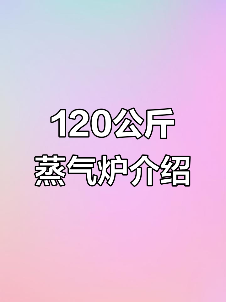 120公斤蒸发量煤柴颗粒蒸汽锅炉全解析