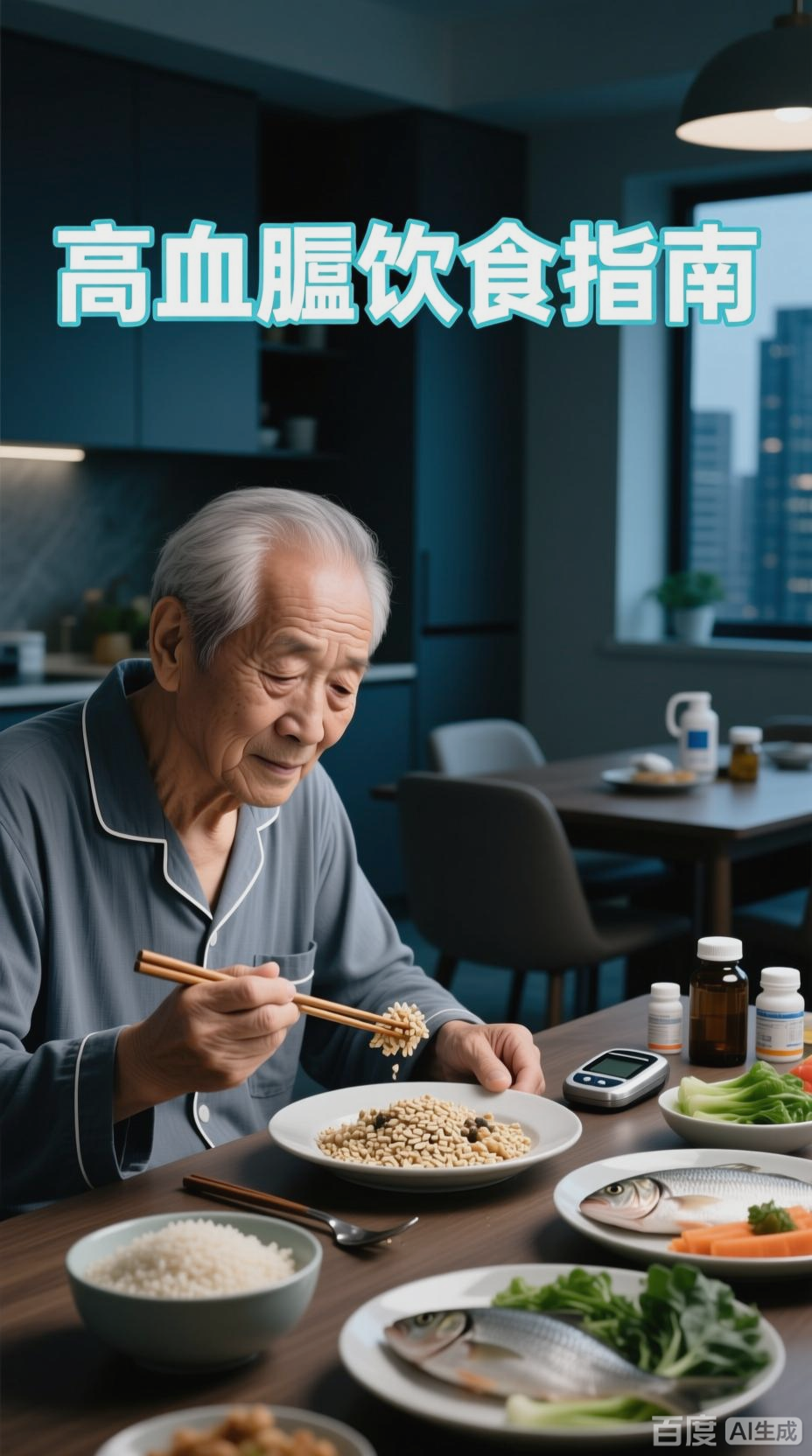 高血糖老人的健康饮食管理