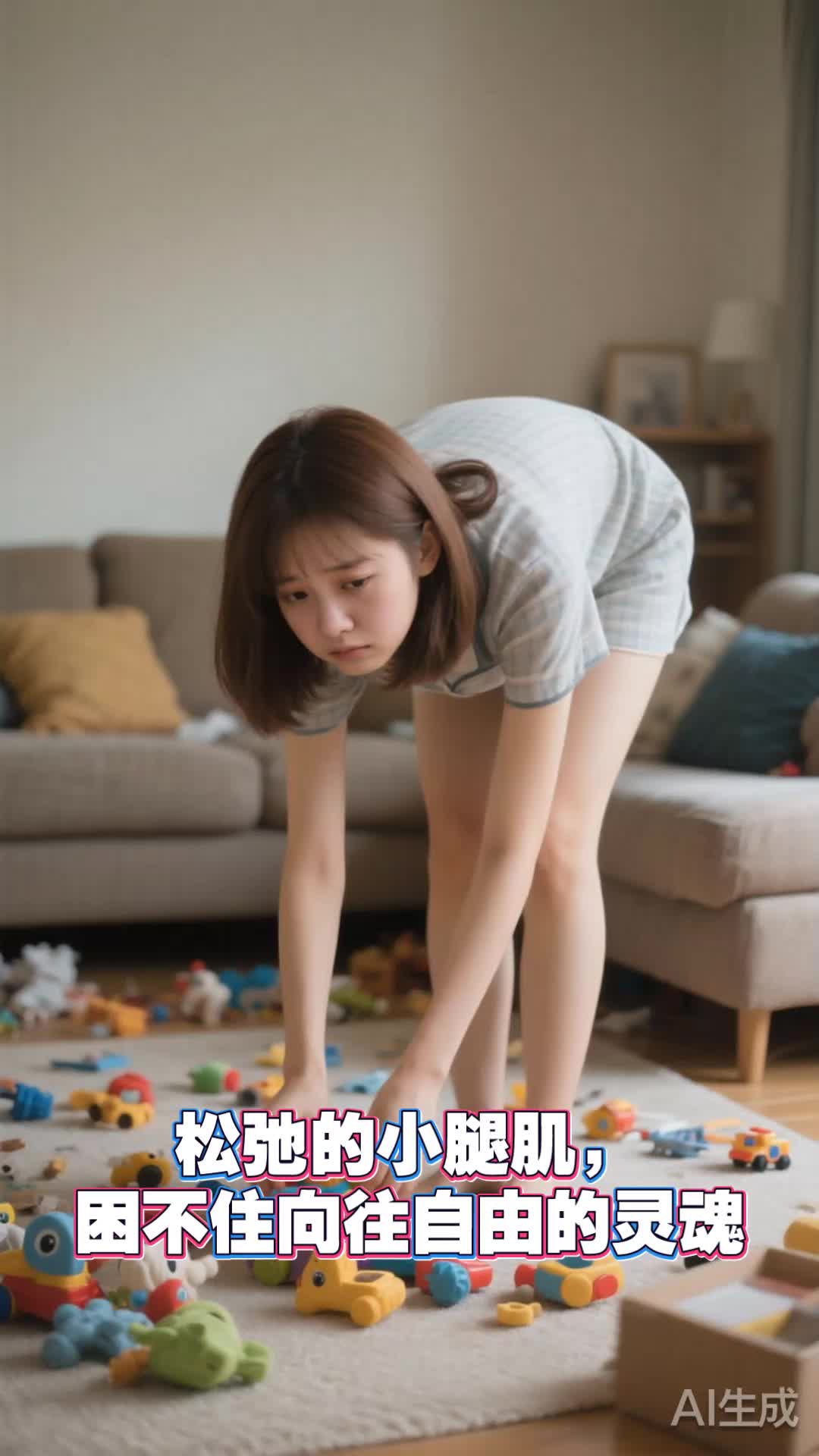松弛的小腿肌，困不住向往自由的灵魂