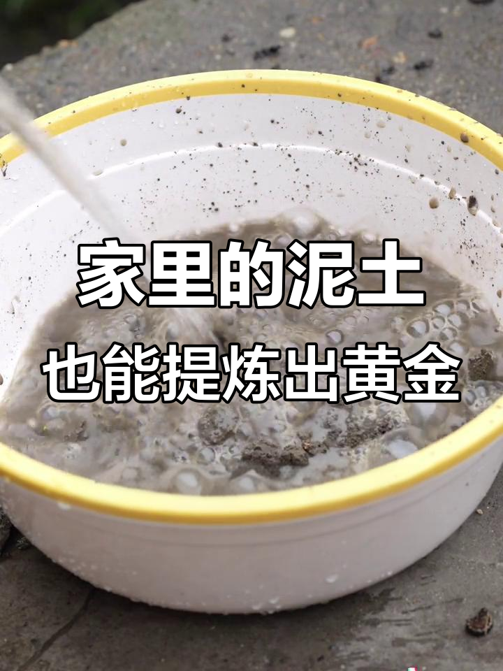 家里菜地竟能“淘金”,泥土里藏黄金?