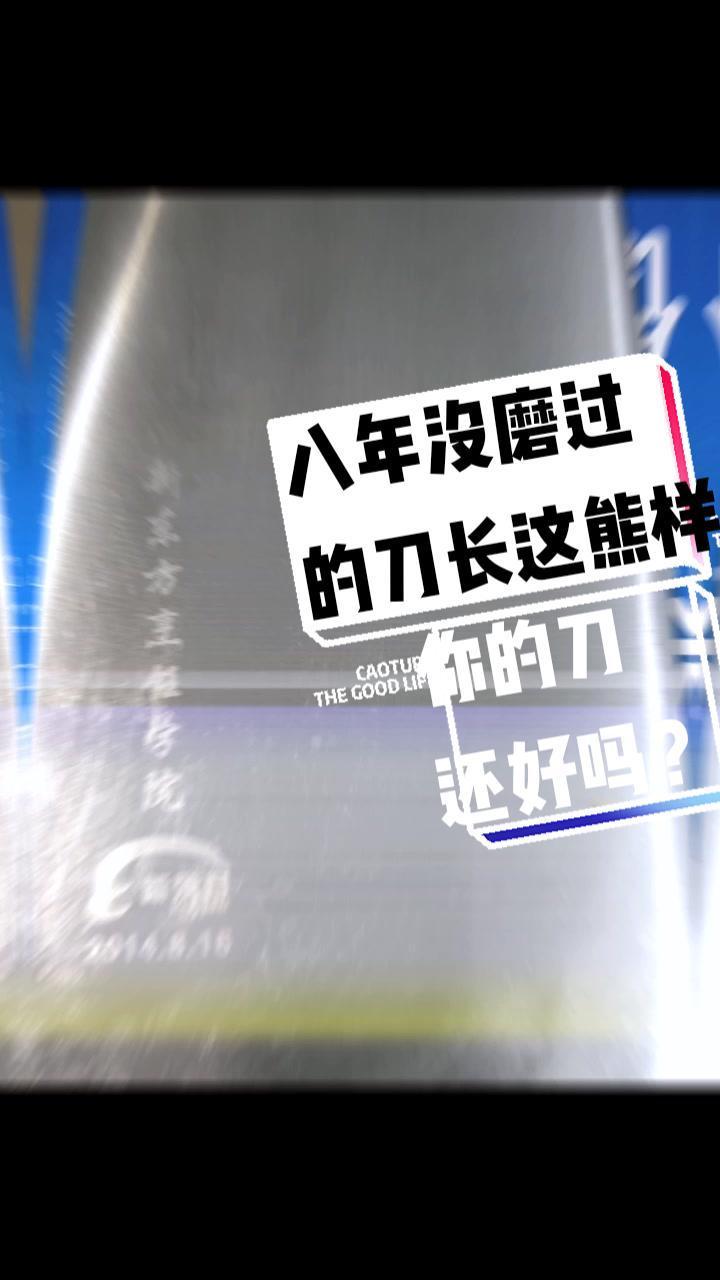翻着过去的东西,忽然发现这刀,都八年没磨了,别叫我拍蒜哈!不喜欢飞的满地都是,剁排骨啥的没