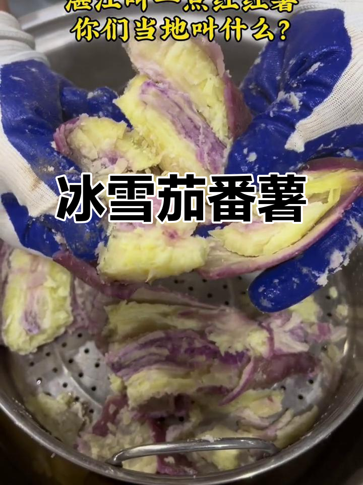 湛江特产冰淇淋番薯,口感如雪糕般绵密