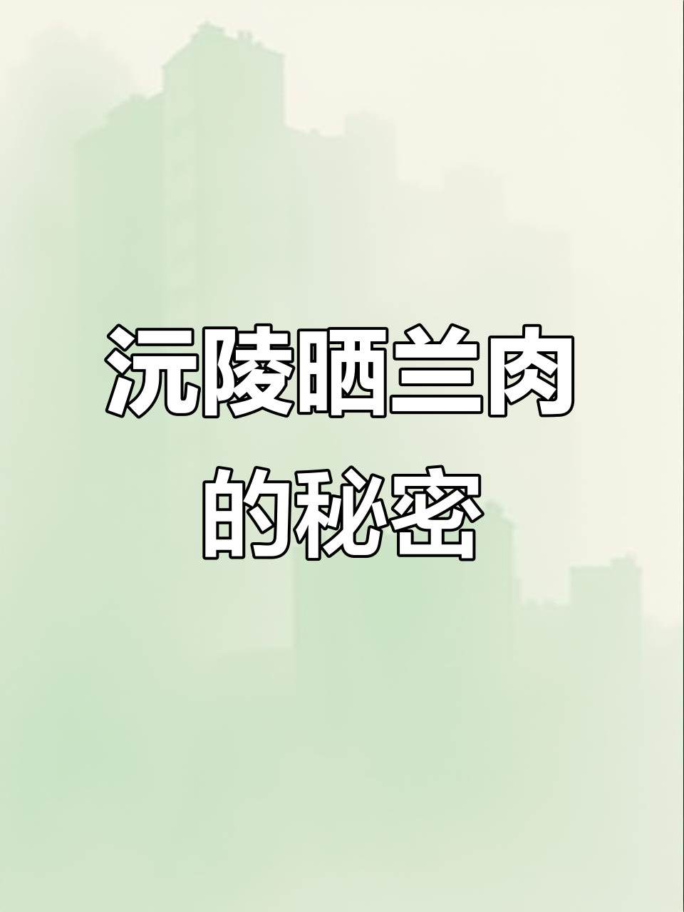 沅陵晒兰肉：传统美食的独特做法与风味