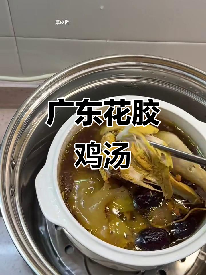 花胶虫草炖鸡汤，滋补又美味