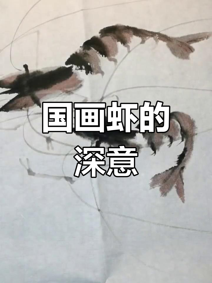 虾的寓意与象征,送礼首选国画