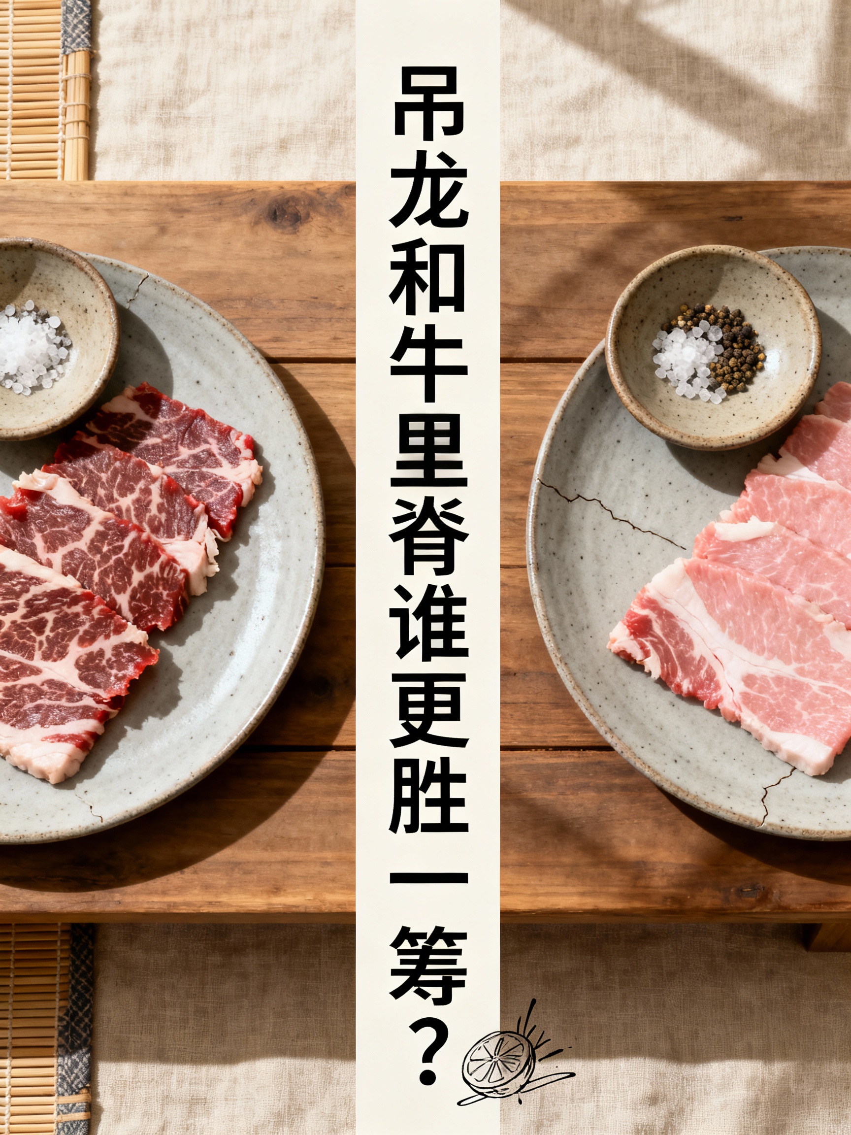 吊龙和牛里脊谁更胜一筹?口感对决大揭秘