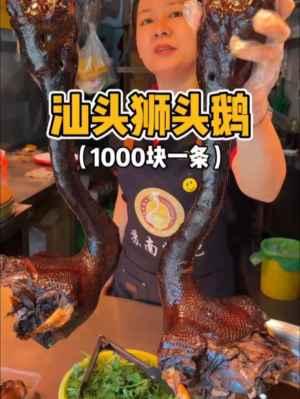 浅尝一下澄海狮头鹅1200一条
