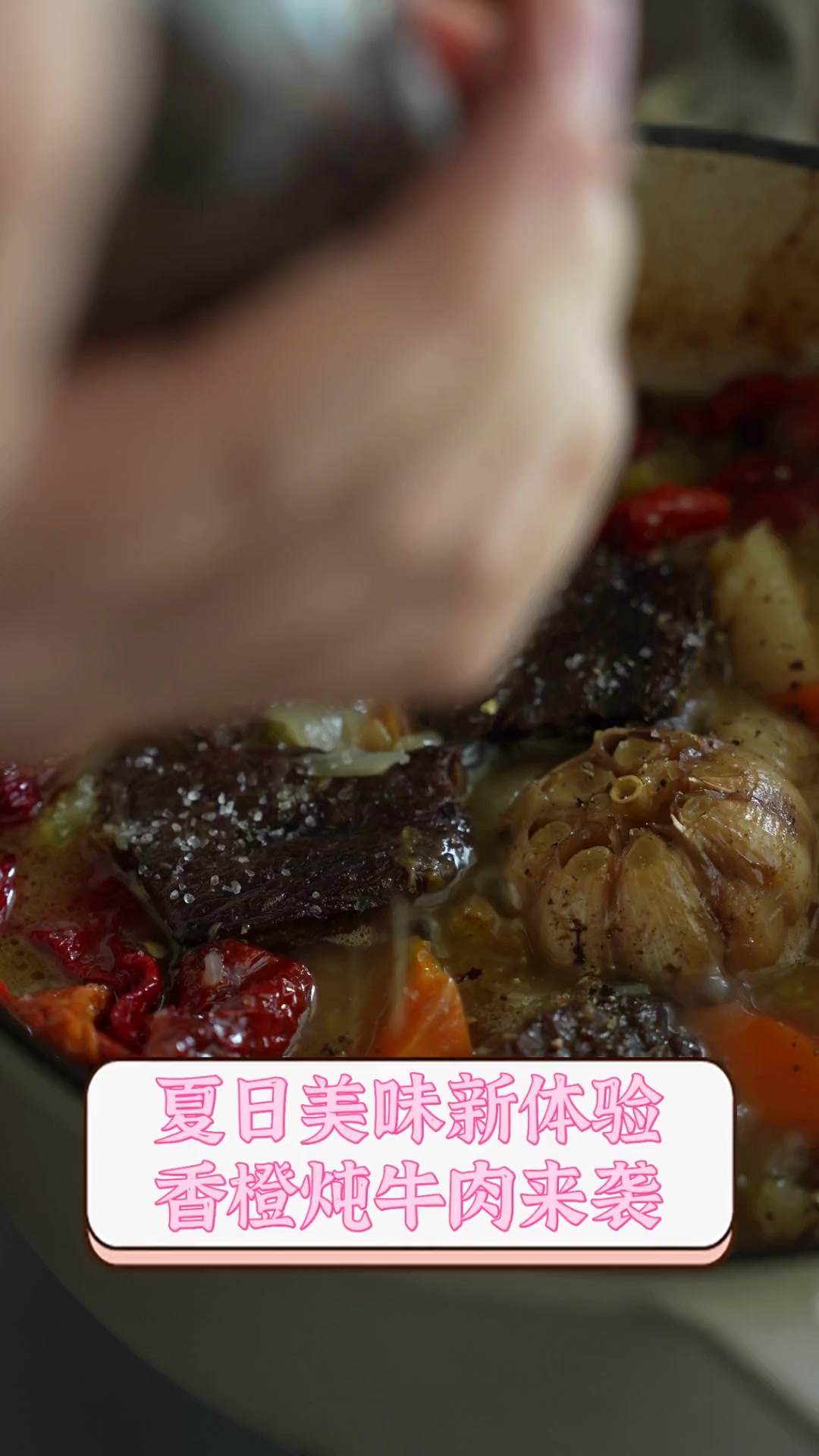 夏日美味新体验,香橙炖牛肉来袭