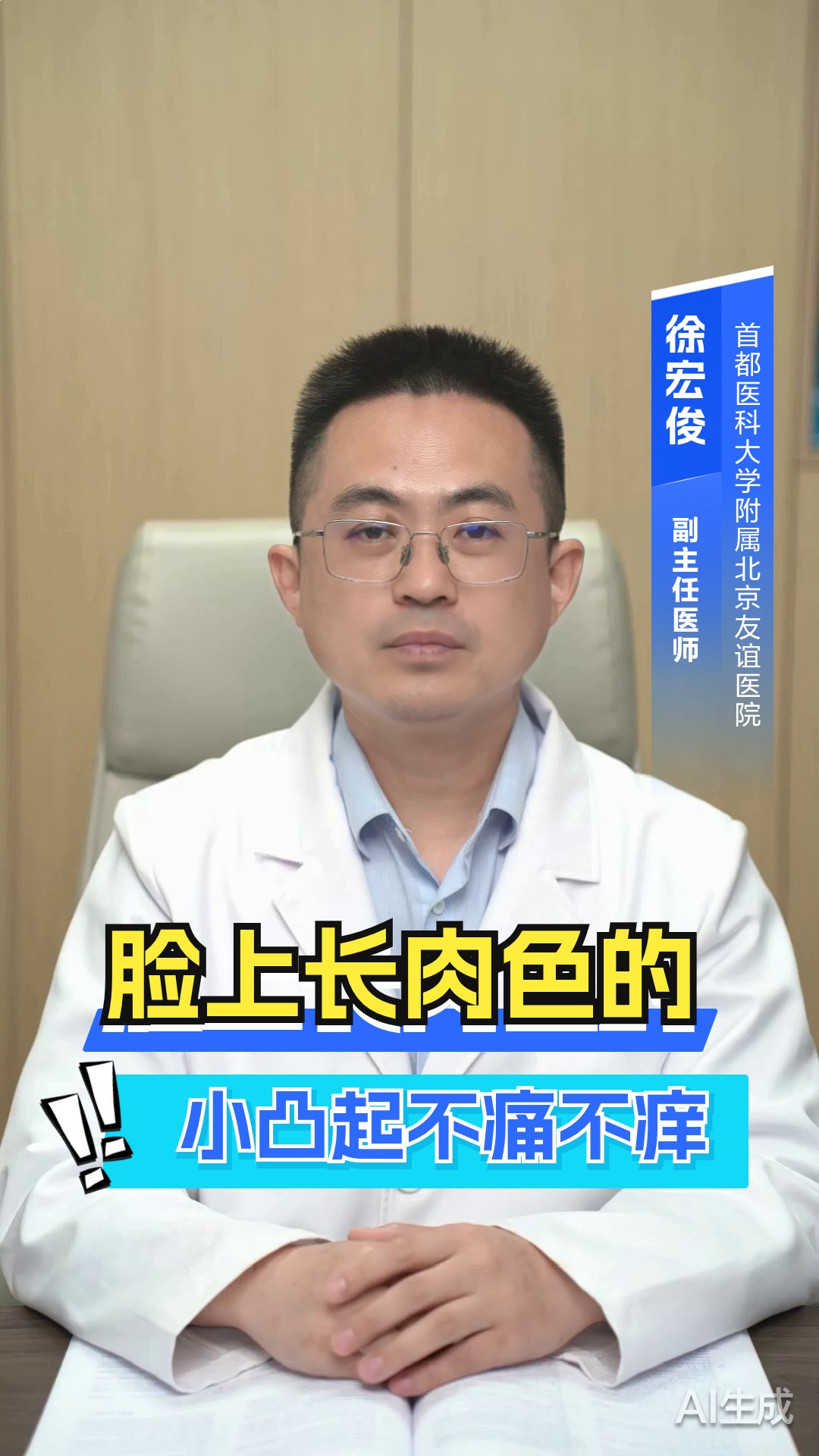 脸上长肉色的小凸起不痛不痒