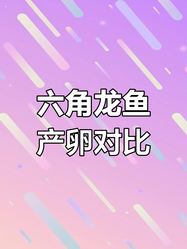 六角恐龙鱼产卵6天,观察第5与第6天的变化