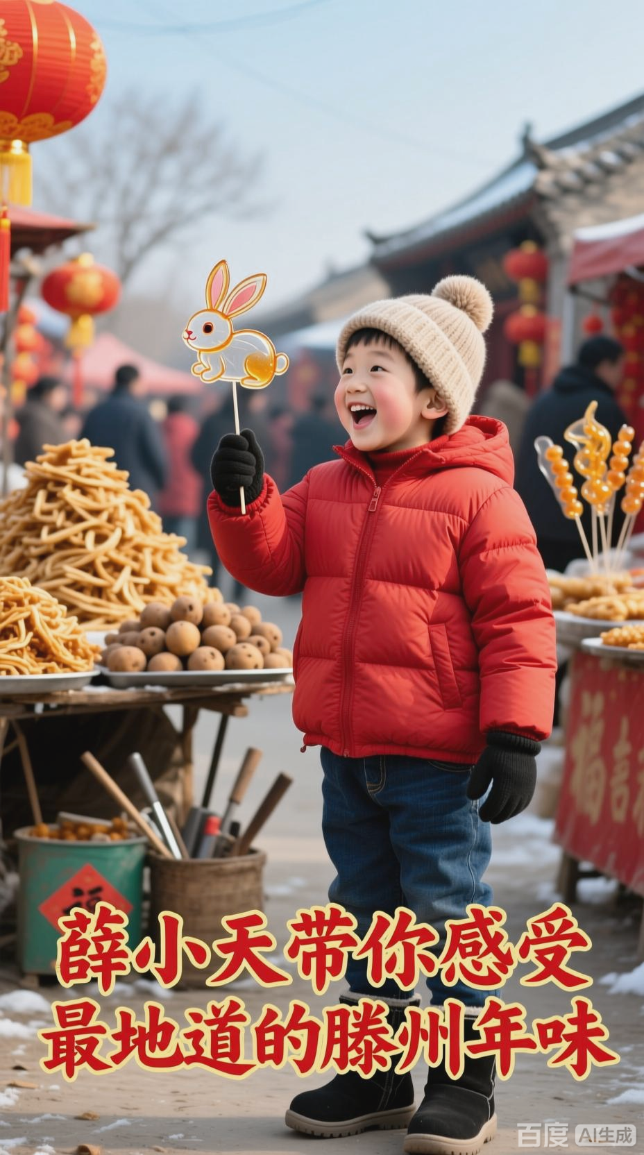 薛淏天带你感受滕州年味