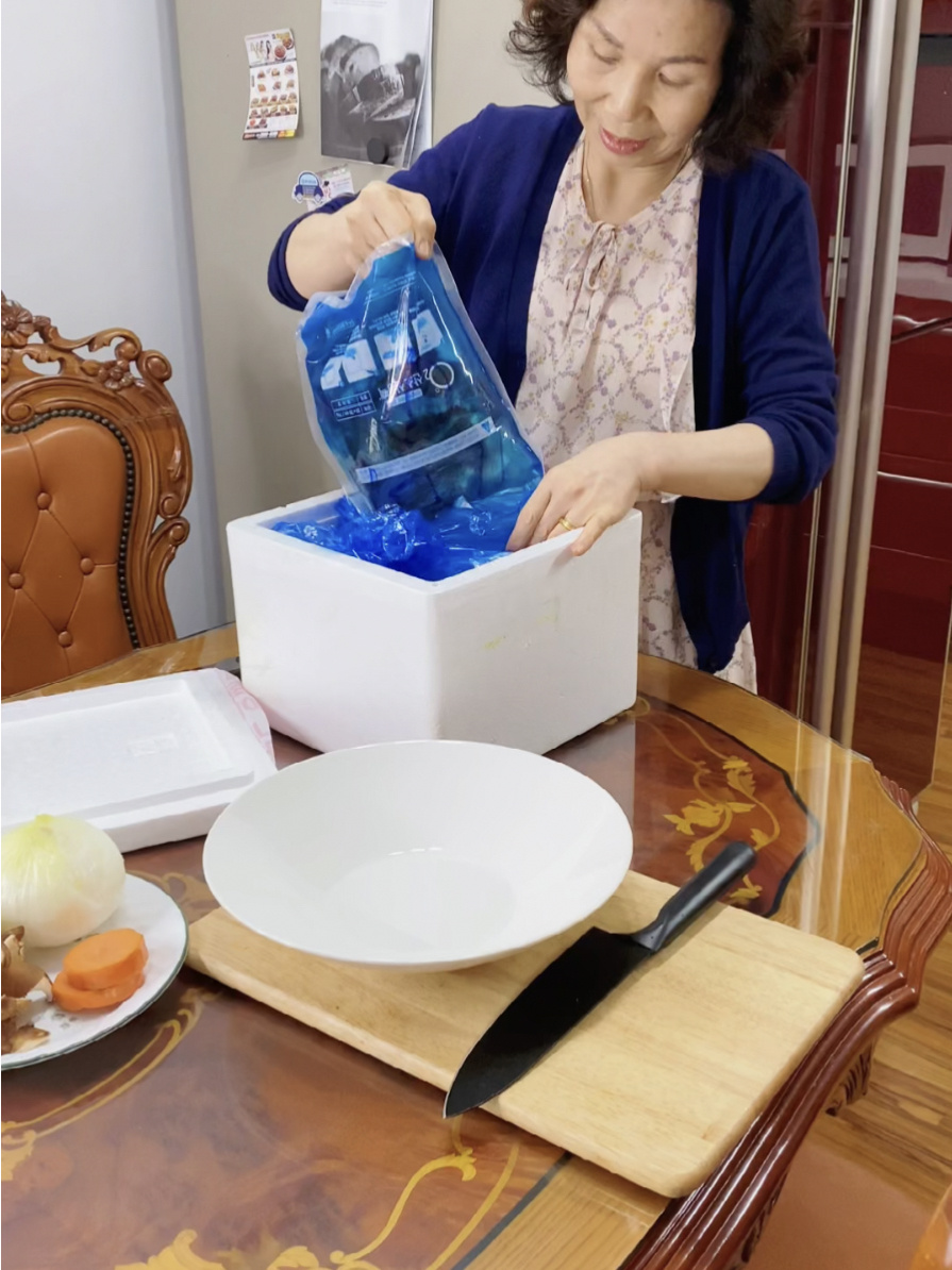 韩国婆婆做的鲍鱼粥