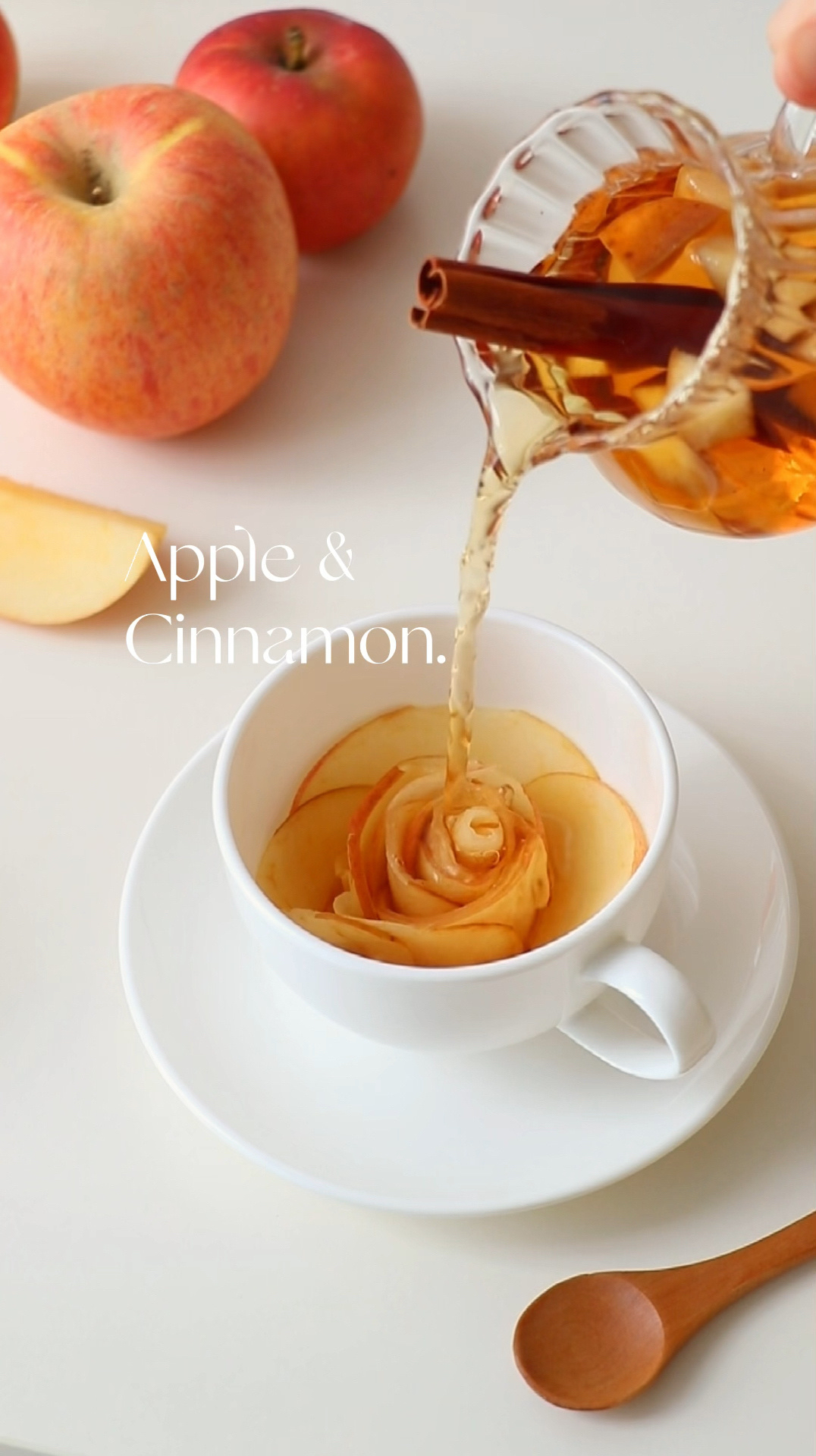 冬日养生饮·苹果肉桂红茶 喝完全身暖呼呼