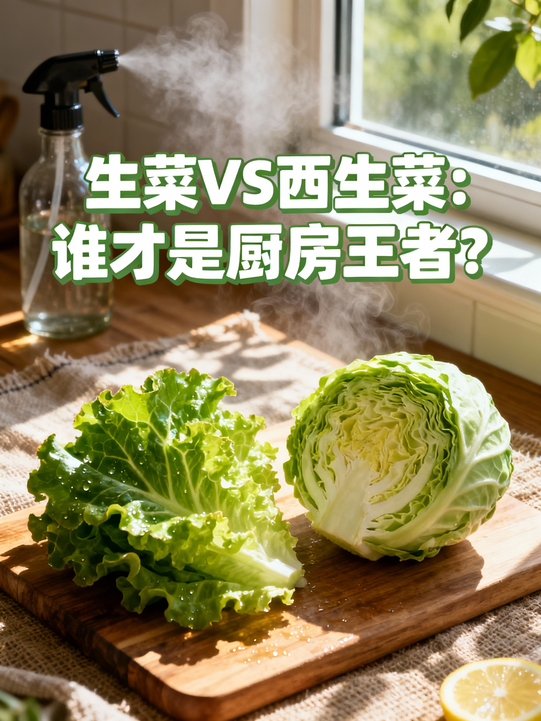 生菜VS西生菜：谁才是厨房王者？