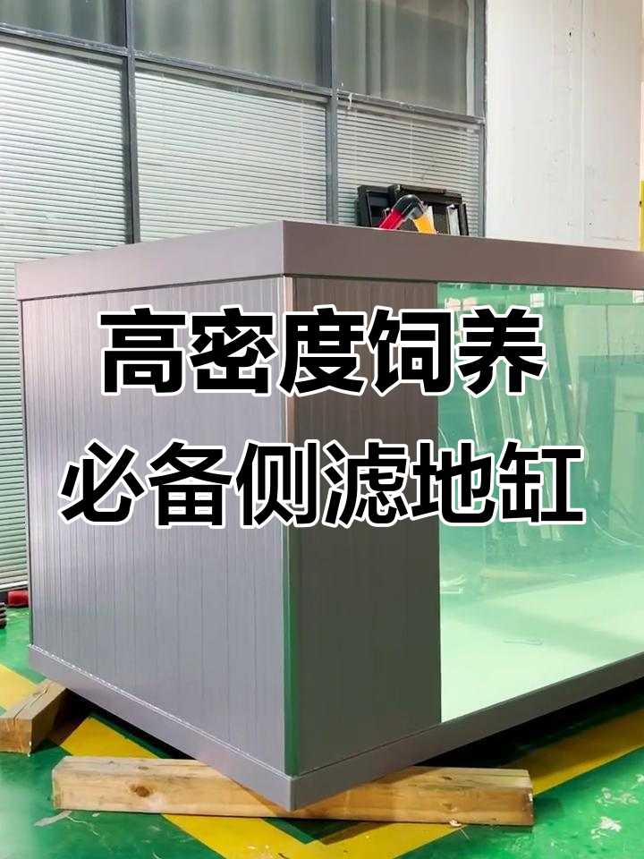 博世龙鱼缸侧滤地缸,干湿分离设计让水质更清澈