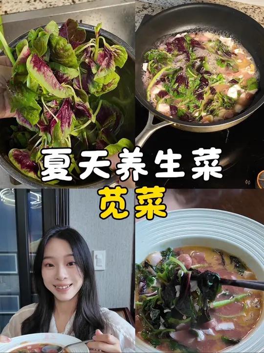 夏天最合适的养生菜—苋菜