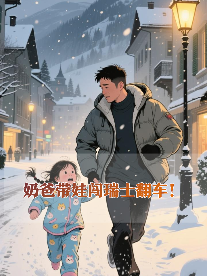 离婚奶爸带娃闯瑞士，一碗白粥引爆全网！