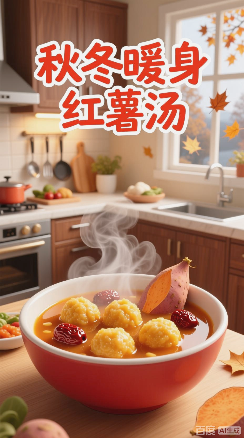 红薯汤，秋冬干燥的温柔守护者