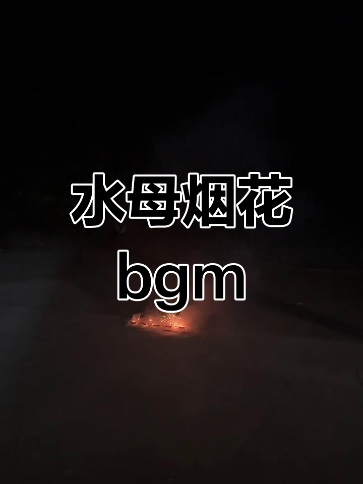 水母烟花与神秘BGM,带你进入梦幻世界