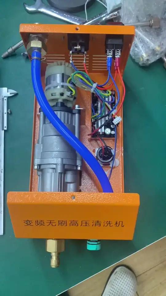 空调清洗神器 空调清洗神器,便携式小无刷高压清洗机配置介绍先林蒸汽清洗机工厂实拍视频我要上