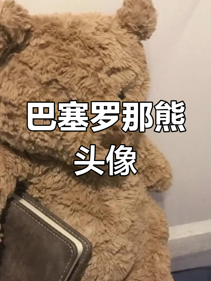 新宠巴塞罗那熊情侣头像