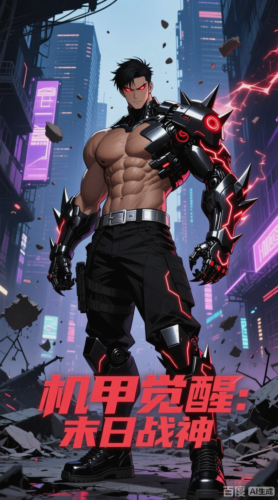 肌肉男机甲黑化，力量觉醒