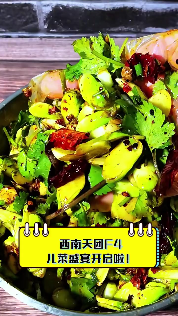 西南天团F4,儿菜盛宴开启啦!