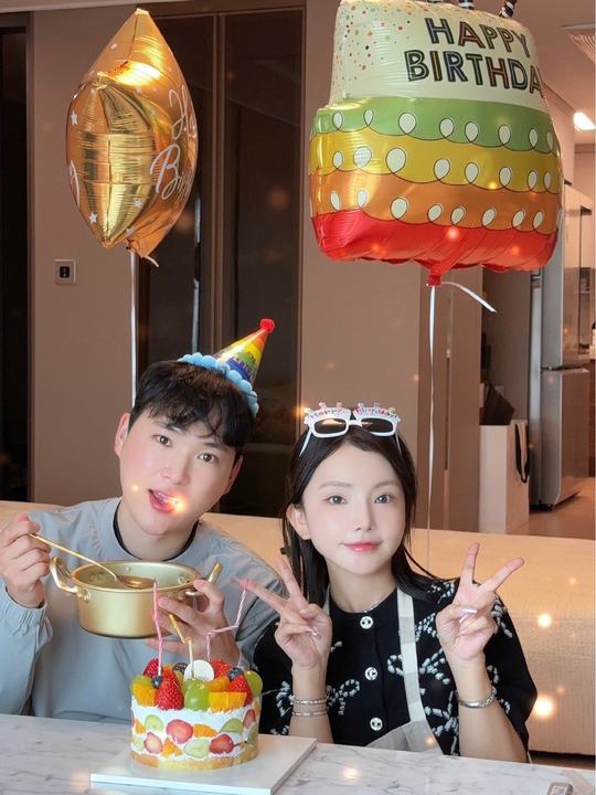 欧巴生日，亲自下厨做韩国生日必喝海带汤