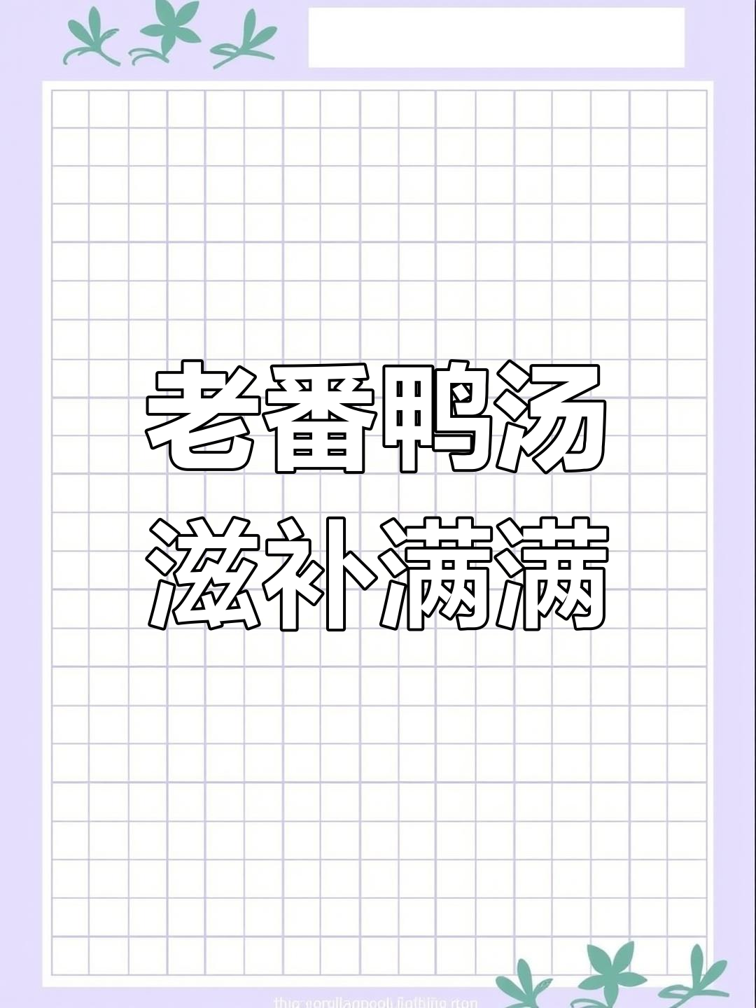 七指毛桃与牛大力慢炖50分钟,老番鸭汤香气扑鼻