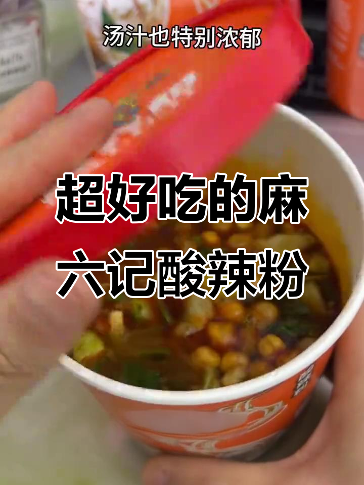 麻六记酸辣粉,口感超惊艳!配料丰富汤汁浓郁