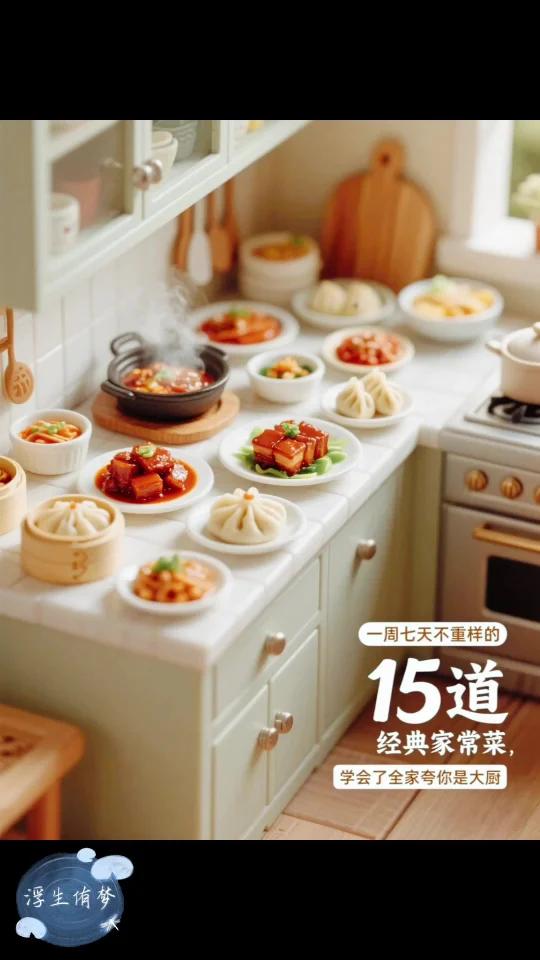 经典家常菜食谱教程，用余生去品尝