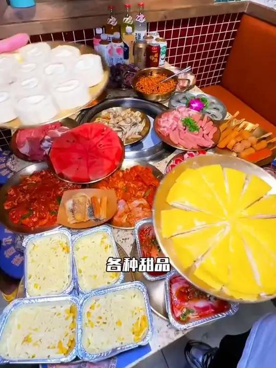 清远万达姜胖胖韩式烤肉自助 59.9全场上百种烤肉畅吃 刷到赶紧囤