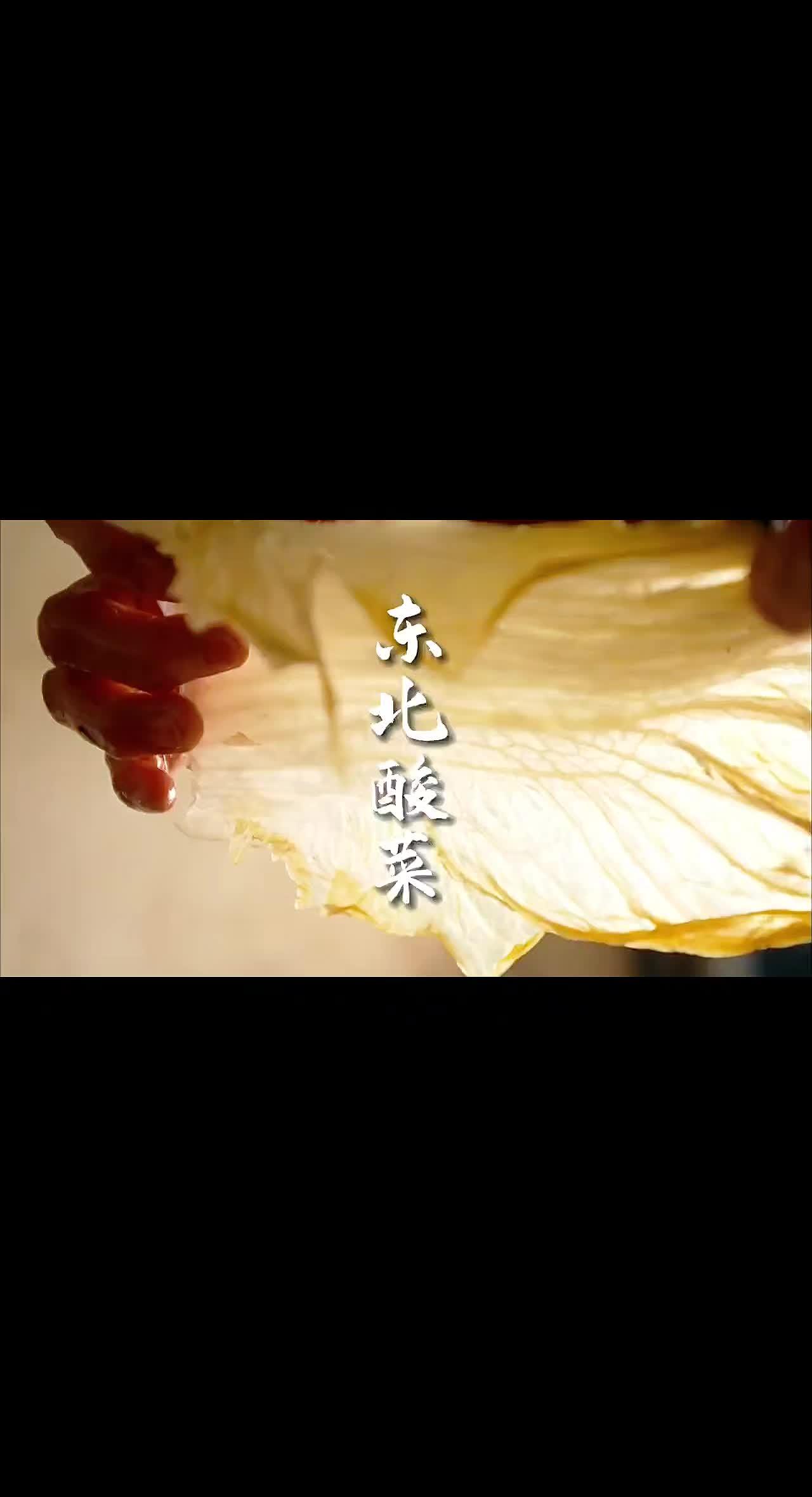 特色美食分享 抖音美食推荐官 好吃到停不下来 酸菜,东北人舌尖的乡愁密码。黑土地孕育的有机