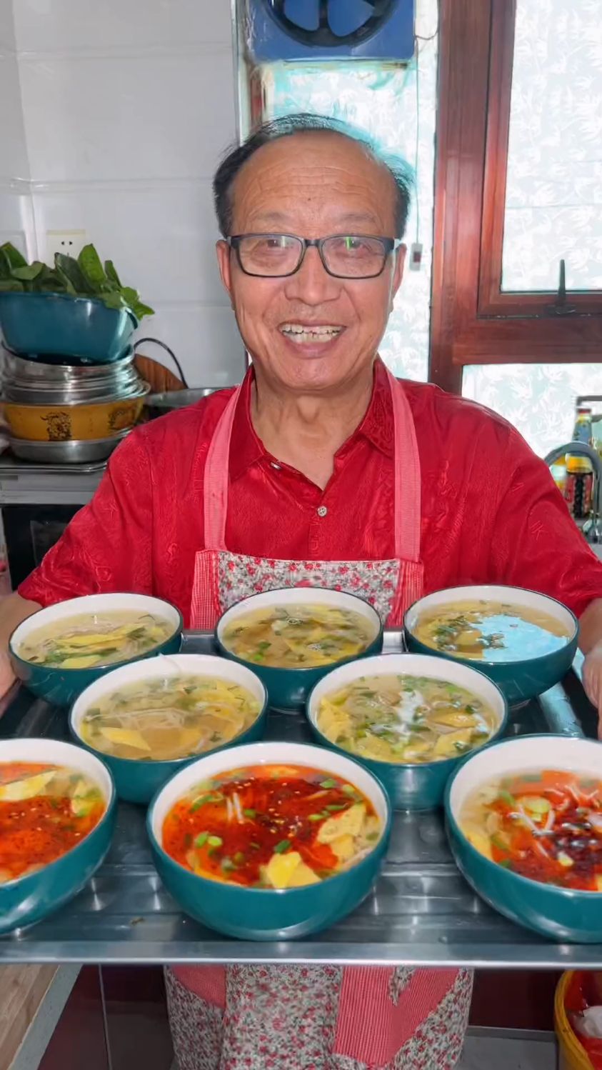 酸汤面做法来了，酸辣开胃又好吃#农家美食