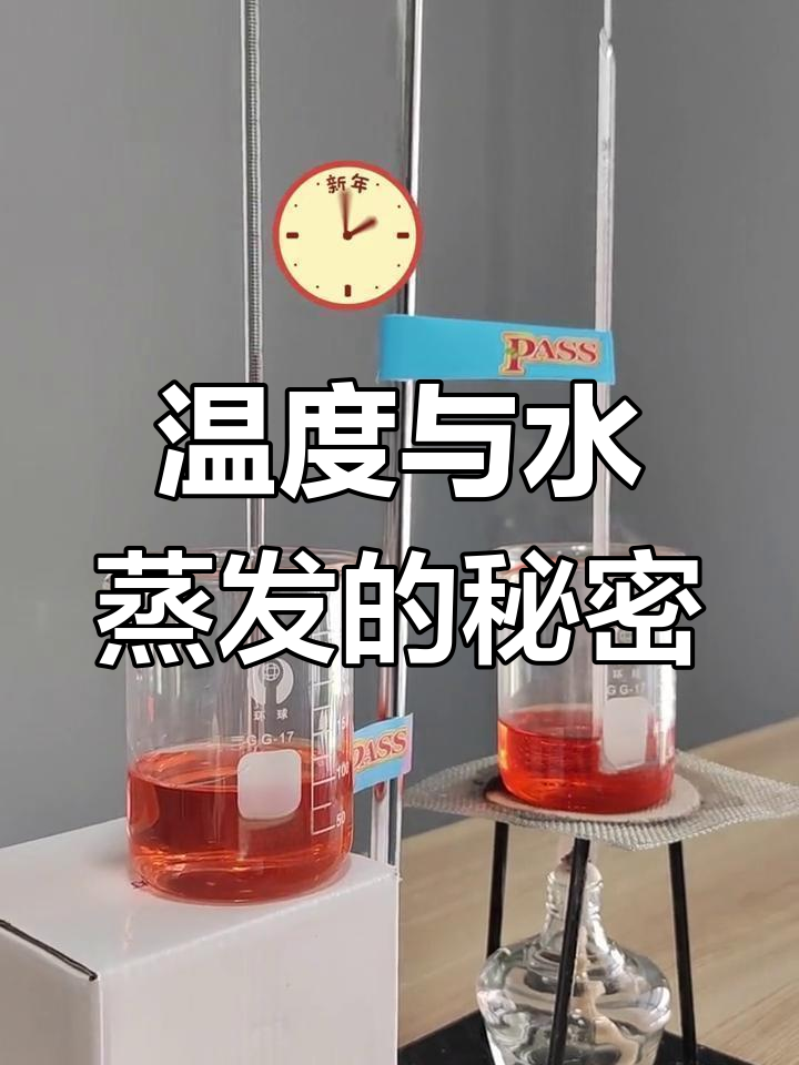 水蒸发速度受温度影响,实验揭示关系