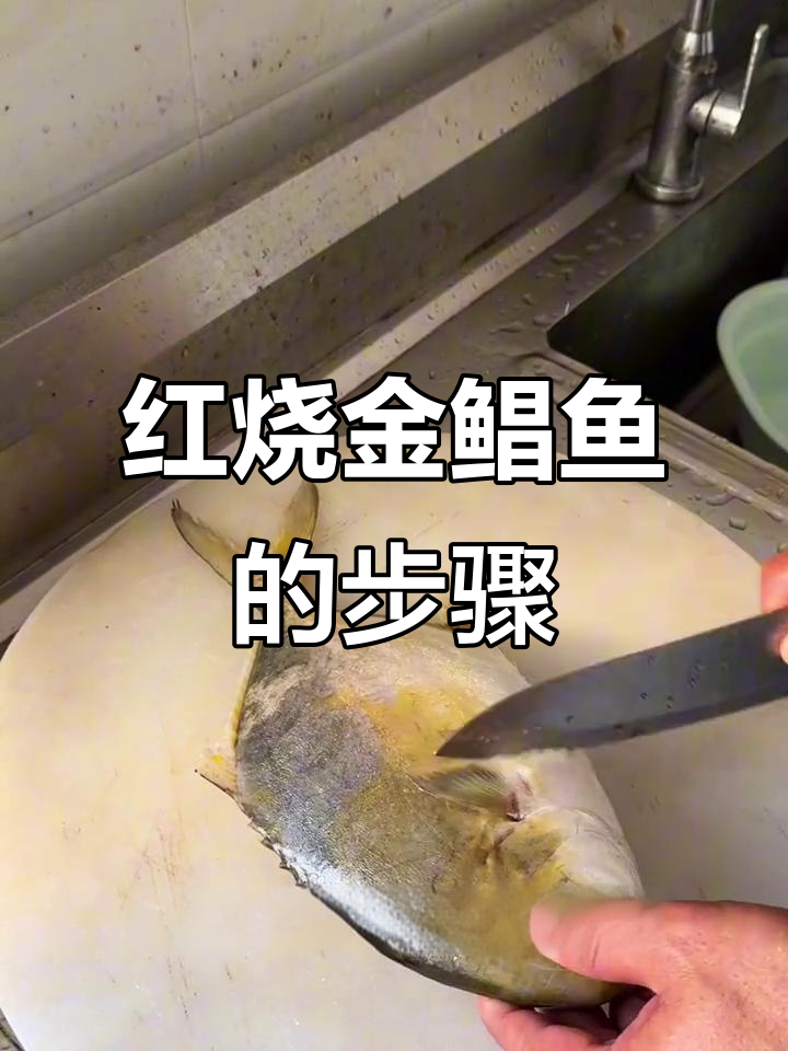 金鲳鱼家常红烧做法,简单又美味