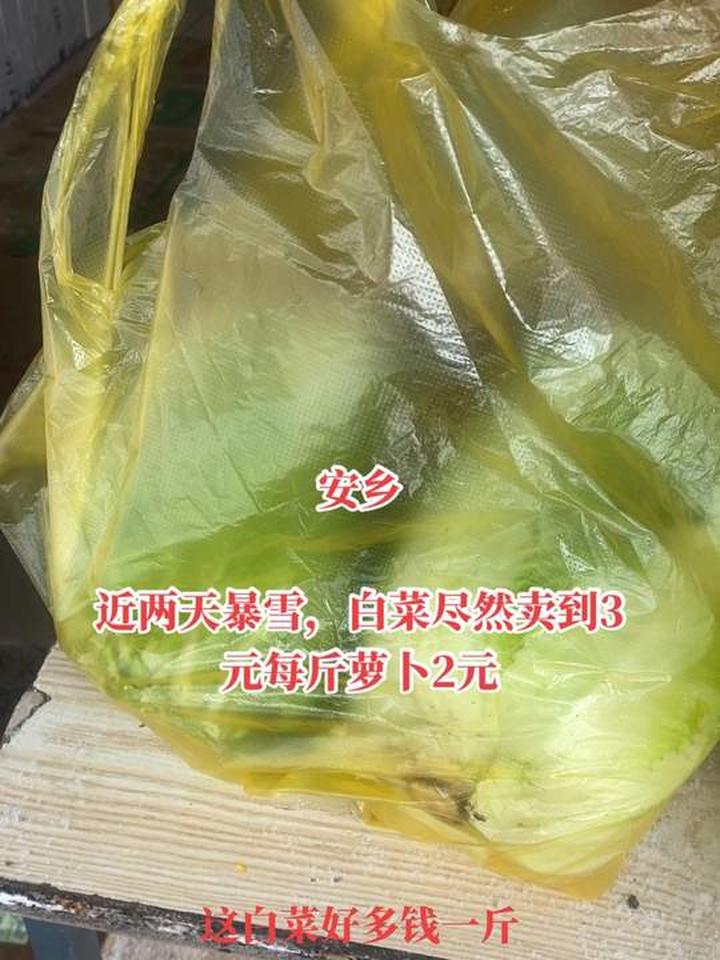 你们那里萝卜白菜卖多少钱一斤