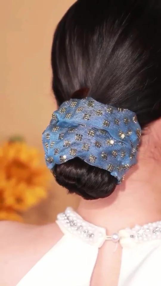 低丸子头的正确打开方式 美飞了!